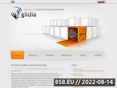 Zrzut strony Gildia Sp. z o.o. Poland