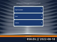 Zrzut strony Gospodarstwa Agroturystyczne w Polsce - baza noclegowa