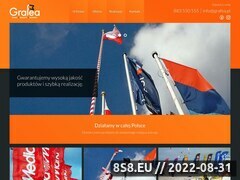 Zrzut strony Flagi państwowe, reklamowe