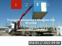 Zrzut strony Transport ciężarowy Wrocław