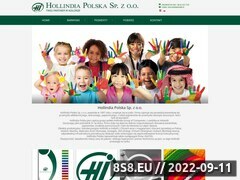 Zrzut strony Hollindia - barwniki kwasowe