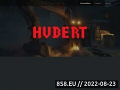 Zrzut strony Hubert-Transport ponadgabarytowy, spedycja