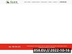 Zrzut strony Alex Hydraulik Poznań - 791 119 472 Instalator