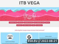Zrzut strony ITB Vega