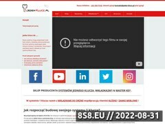 Zrzut strony System klucza