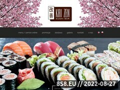 Zrzut strony KAIZEN S.C. - Dostawa sushi do Józefosławia