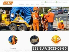 Zrzut strony Kan-Pol - pogotowie kanalizacyjne
