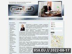 Zrzut strony Kancelaria Prawna Poznań