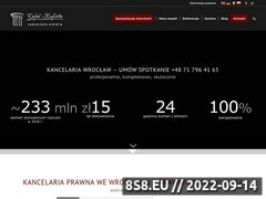 Zrzut strony Windykacja Legnica