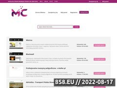 Zrzut strony Katalog MCportal.pl - baza firm oraz katalog stron www
