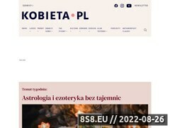 Zrzut strony Kobieta, moda, uroda, zdrowie kobiety, horoskop - Kobieta.pl