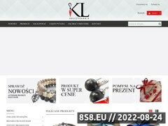 Zrzut strony Kolczykarnia.pl - Biżuteria Hand Made
