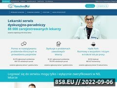 Zrzut strony Tylko dla lekarzy dyskusje o problemach klinicznych trudnych terapiach diagnozach �rodowisku lekarskim