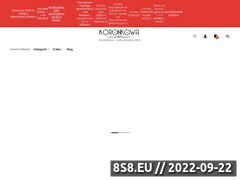 Zrzut strony Koronkowa - sklep z bielizną