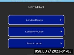 Zrzut strony Lexito.co.uk - odszkodowania w Anglii