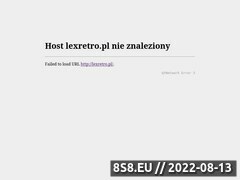 Zrzut strony LEXRETRO.pl - Biuro Dochodzenia Odszkodowa