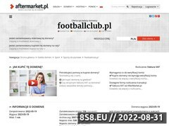 Zrzut strony Eredivisie - footballclub.pl