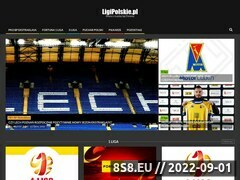 Zrzut strony Ekstraklasa