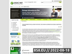 Zrzut strony LogicNet - obsuga informatyczna firm