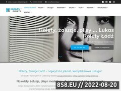 Zrzut strony Żaluzje, plisy oraz rolety - realizacja Łódź i okolice