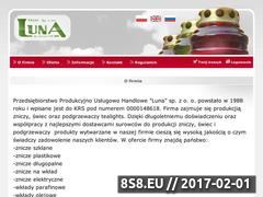 Zrzut strony Znicze - LUNA - Producent zniczy, świec i podgrzewaczy