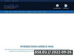 Zrzut strony Poczta e-mail