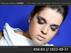 Zrzut strony Profesjonalne kursy makijażu Kraków