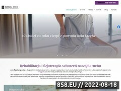 Zrzut strony Masaże: lecznicze, klasyczne i limfatyczne; rehabilitacja - Łódź