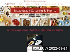 Zrzut strony Mazowszak Catering