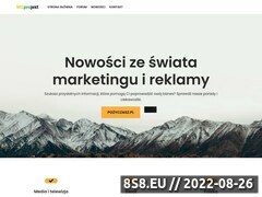 Zrzut strony Agencja reklamowa