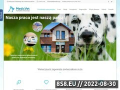 Zrzut strony Medic Vet - przychodnia weterynaryjna