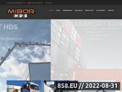 Zrzut strony MIBOR - Transport HDS, Transport kontenerów
