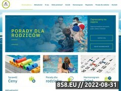Zrzut strony NA FALI Szkoła Pływania dla dzieci i niemowląt w Gdańsku