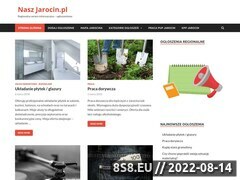 Zrzut strony Nasz Jarocin - Ogłoszenia lokalne . Oferty firm.