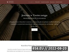 Zrzut strony Kancelaria notarialna Katowice - Notariusze-Grajner