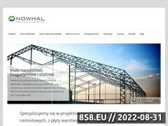 Zrzut strony Profesjonalne systemy hal magazynowych - projekt i budowa
