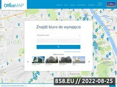 Zrzut strony Wynajem biur officemap.pl
