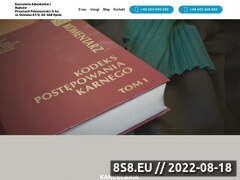 Zrzut strony Kancelaria Adwokatów i Radców Prawnych Pokuszyński i S-ka s.c.