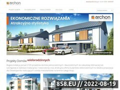 Zrzut strony Projekty domw dla deweloperw