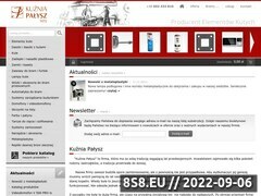 Zrzut strony Kuźnia Pałysz - antaby do krat