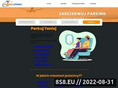Zrzut strony Parking - lotnisko Wrocław