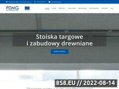 Zrzut strony Agencja reklamowa PDMG