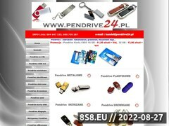 Zrzut strony Pendrive24.pl - topowe modele pendrive