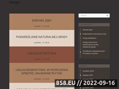 Zrzut strony Agencja reklamowa Kraków