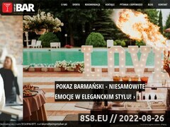 Zrzut strony Usługi barmańskie - obsługa imprez, barmani na wesele, catering Poznań!