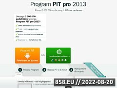 Zrzut strony Program rozliczenie pit 2011