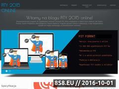 Zrzut strony PITy 2015 online