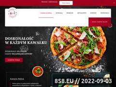Zrzut strony Sieć pizzerii