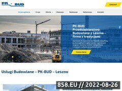 Zrzut strony Pk-Bud - usługi remontowe