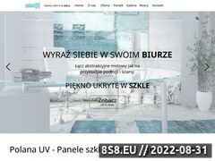 Zrzut strony Druk na szkle Poznań